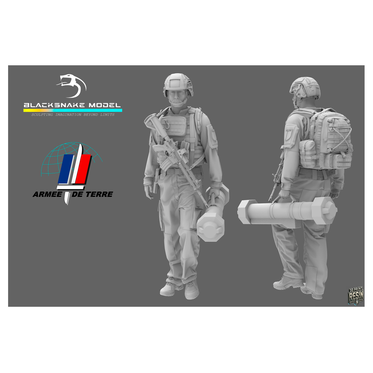 ak-interactive-soldato-francese-1-35-con-lanciatore-eryx-kit-da-costruire-e-dipi image 1