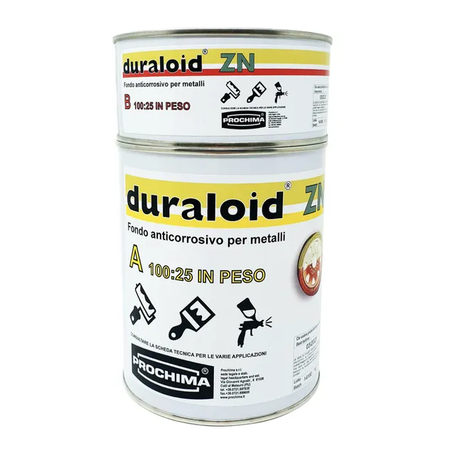 prochima-duraloid-zn-verde-fondo-epossidico-bicomponente-antiruggine-1-kg image 1