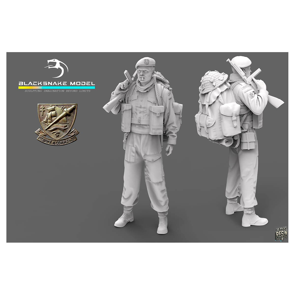 ak-interactive-commando-kieffer-soldier-7-wwii-fusilier-commando-kieffer image 2