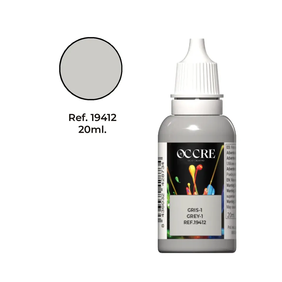 occre-vernice-acrilica-grigio-chiaro-20-ml-per-modellismo image 1