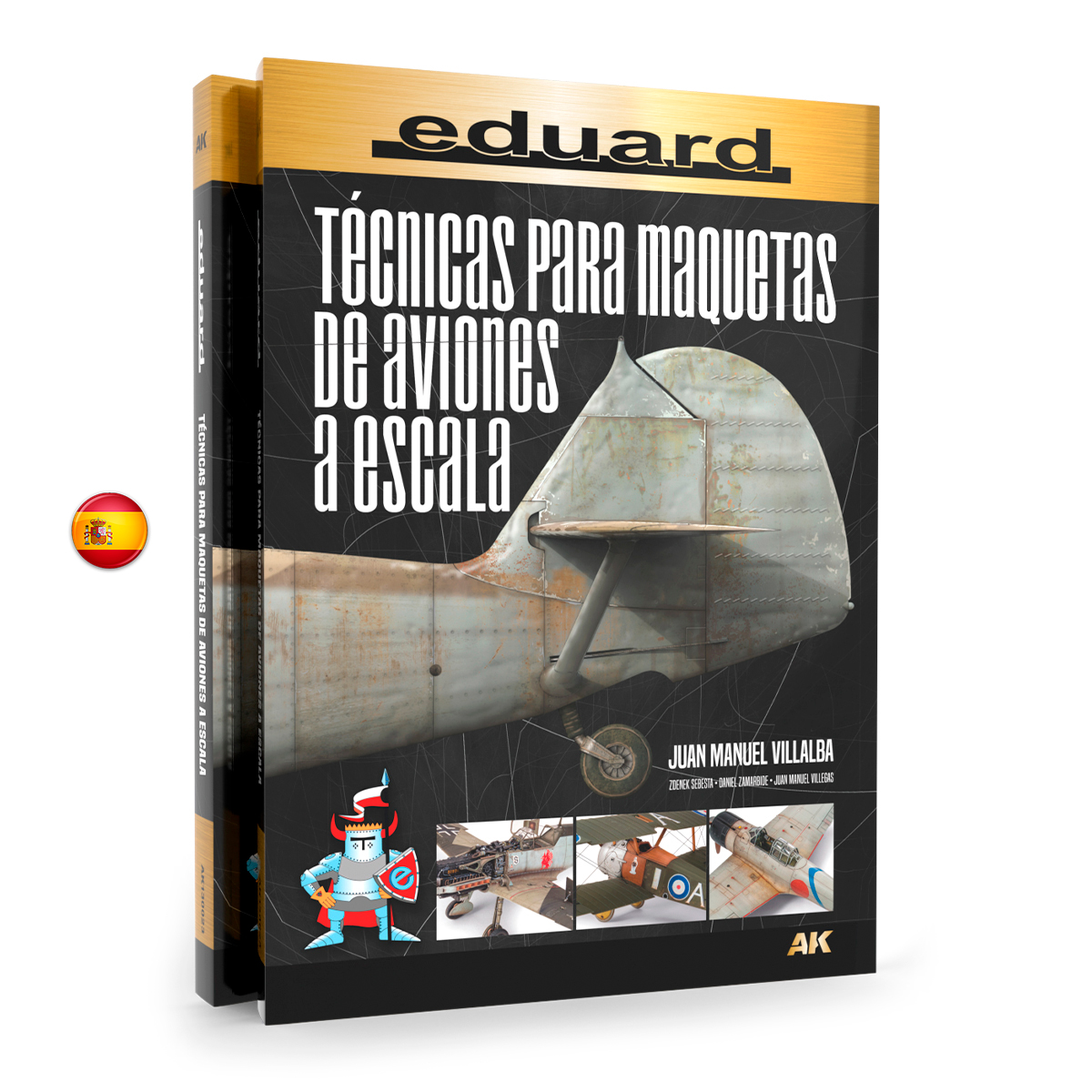 ak-interactive-t-cnicas-para-maquetas-de-aviones-a-escala-eduard-libro-di-tecnic-2 image 1