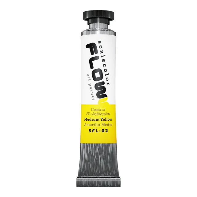 scale75-scalecolor-medium-yellow-colore-a-olio-opaco-20ml image 1