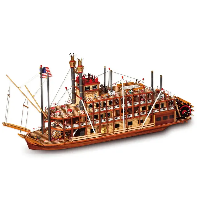 occre-mississippi-kit-di-modellismo-navale-battello-a-ruota image 1
