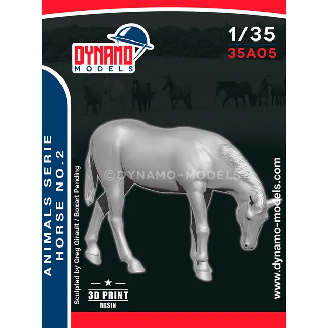 ak-interactive-1-35-animal-set-horse-no-2-set-di-cavalli-per-diorami-in-scala image 1