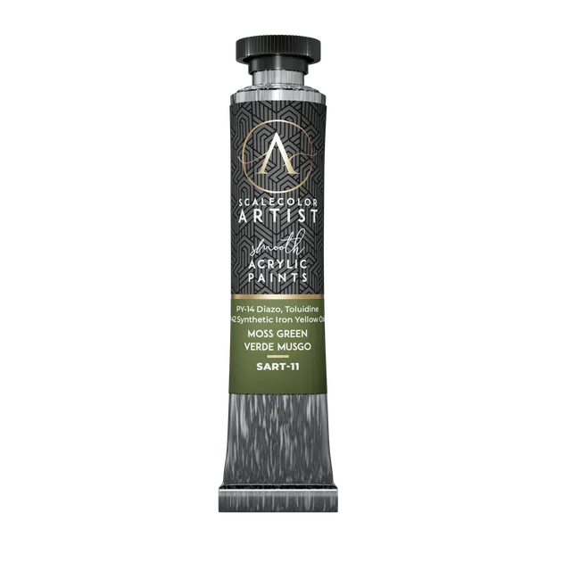 scale75-scalecolor-moss-green-20ml-pittura-acrilica-premium image 1