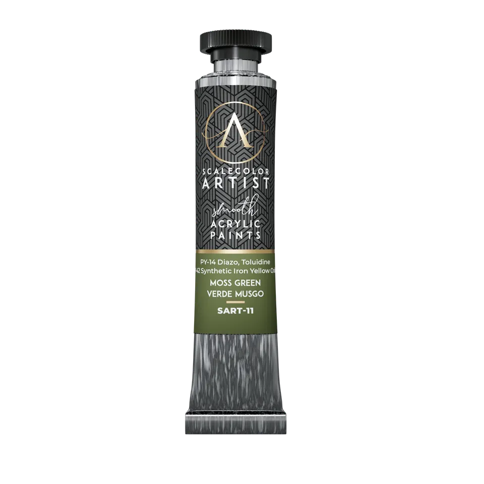 scale75-scalecolor-moss-green-20ml-pittura-acrilica-premium image 1