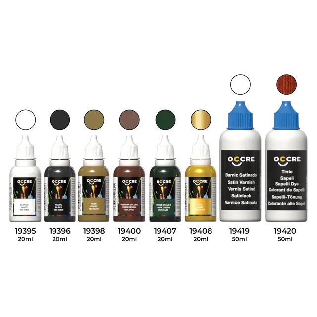 occre-pack-colori-acrilici-aurora-set-8-vasetti image 1