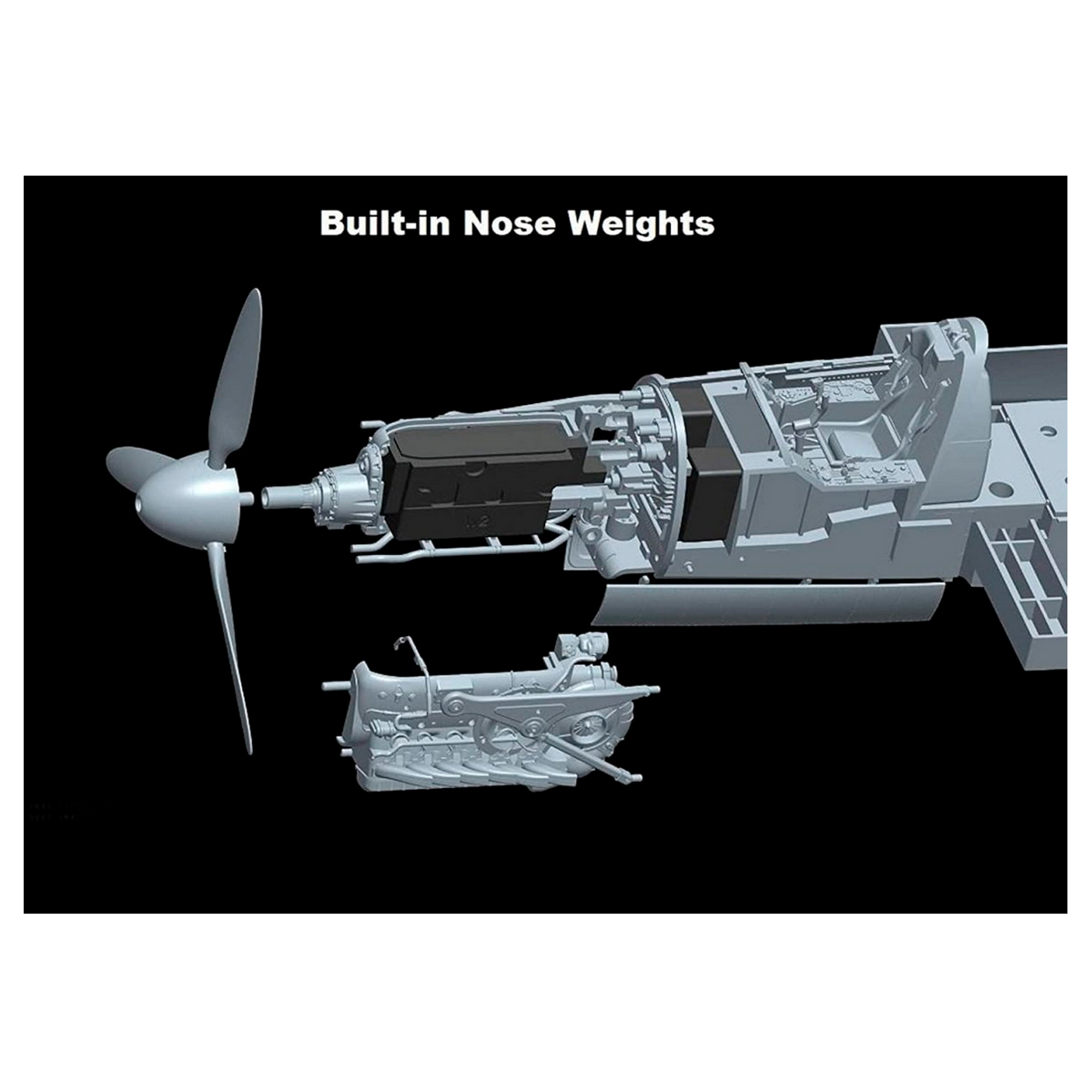 ak-interactive-1-32-dornier-do-335-a-10-trainer-kit-aereo-da-costruire-e-dipinge image 5