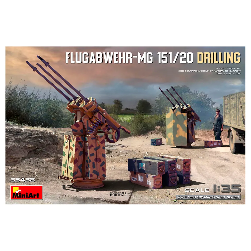 ak-interactive-1-35-flugabwehr-mg-151-20-drilling-kit-mitragliera-antiaerea image 1