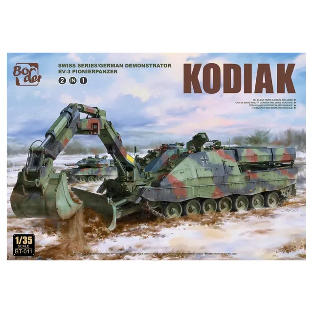 ak-interactive-1-35-kodiak-swiss-series-german-demonstrator-aev-3-pionierpanzer- image 1