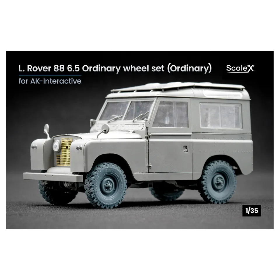 ak-interactive-l-rover-88-6-5-small-ordinary-wheel-set-1-35-kit-di-modellismo image 1