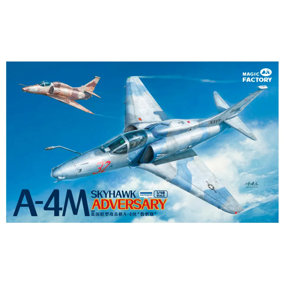 ak-interactive-1-48-douglas-a-4m-skyhawk-adversary-kit-modello-in-plastica-in-sc image 1