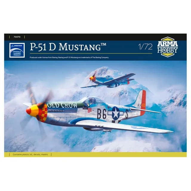 ak-interactive-p-51-d-mustang-1-72-kit-modellismo-aereo-da-caccia image 1