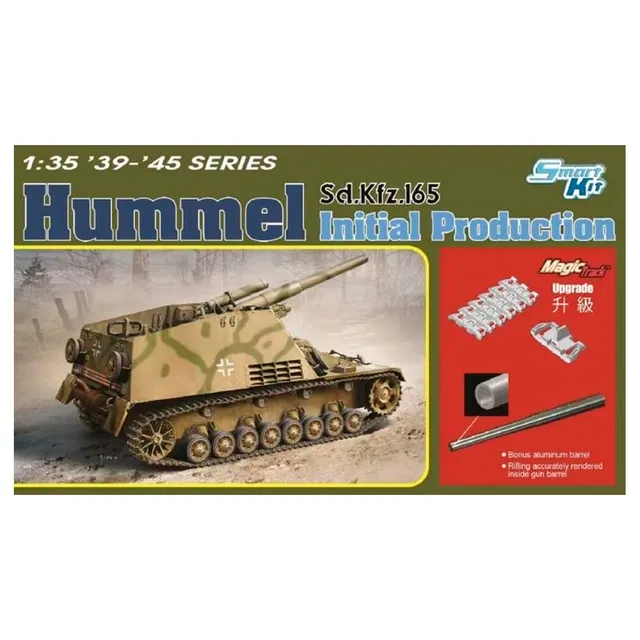 ak-interactive-1-35-sdkfz-165-hummel-initial-production-kit-modello-semovente-hu image 1