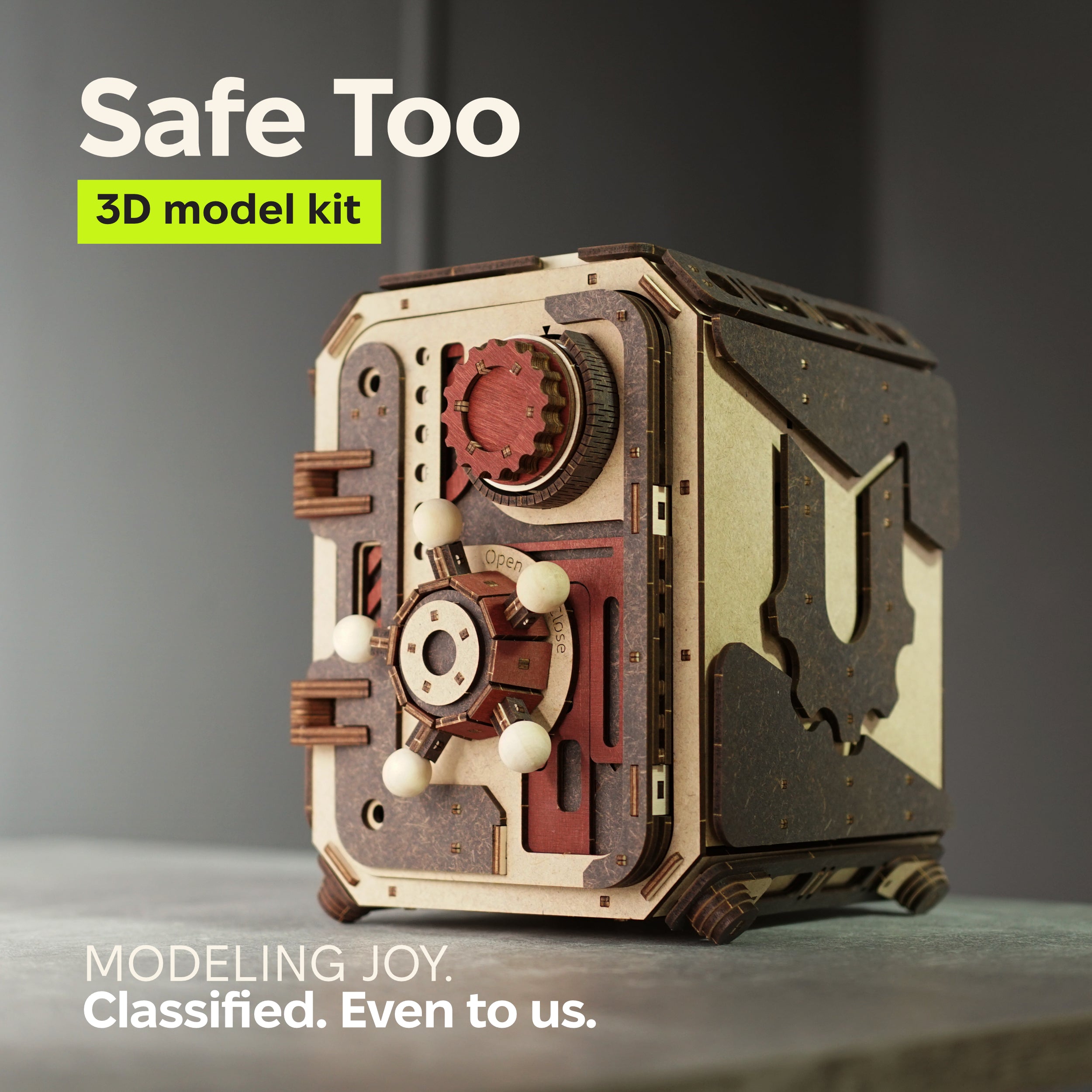 ugears-safe-too-cassaforte-in-legno-a-combinazione-a-quadrante-3d-nuova-generazi image 8