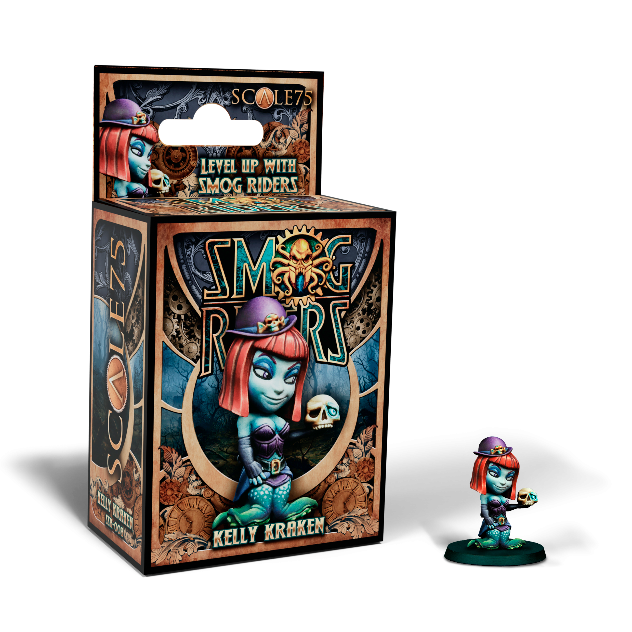 scale75-the-smog-riders-kelly-kraken-miniatura-chibi-35-mm-in-resina image 1