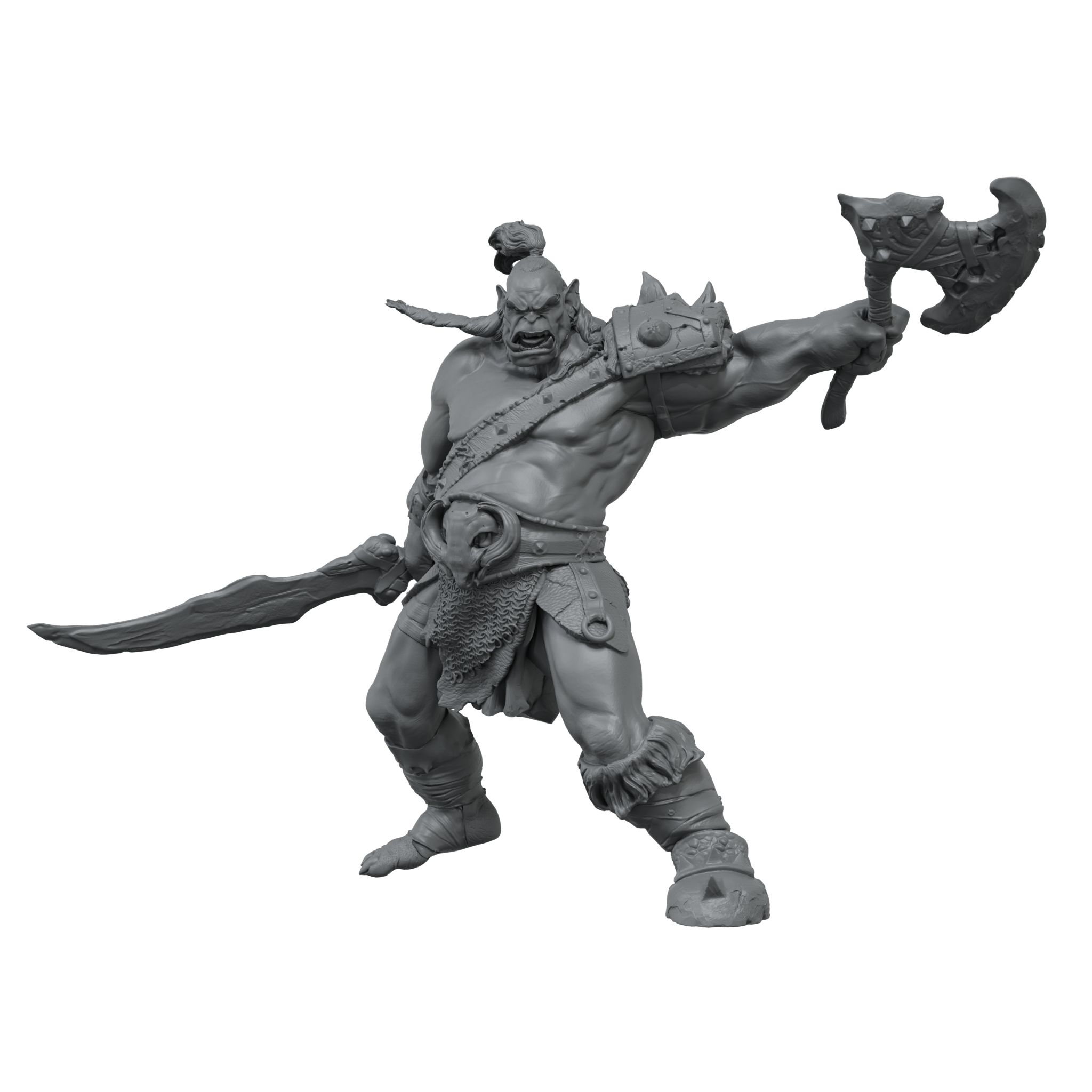 scale75-shargh-orc-champion-35-mm-miniatura-fantasy-in-resina image 3