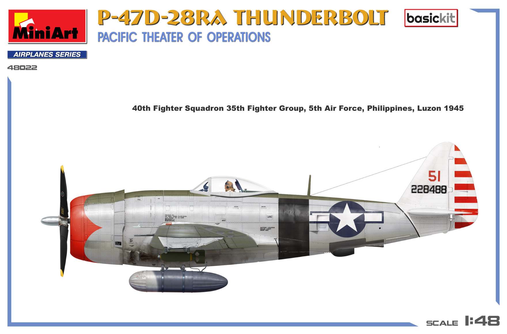 ak-interactive-1-48-p-47d-28ra-thunderbolt-pacific-theater-of-operations-kit-bas image 4