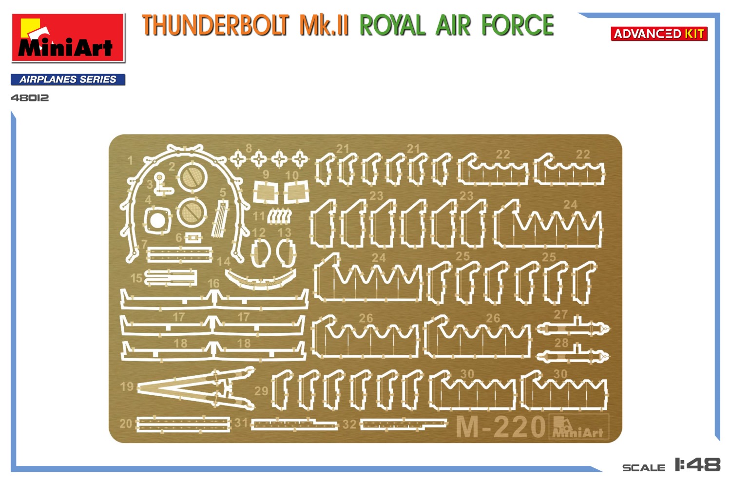 ak-interactive-1-48-thunderbolt-mk-ii-royal-air-force-advanced-kit image 7