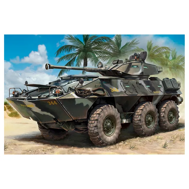 ak-interactive-lav300-90mm-cockerill-gun-1-35-kit-modello-blindato image 1