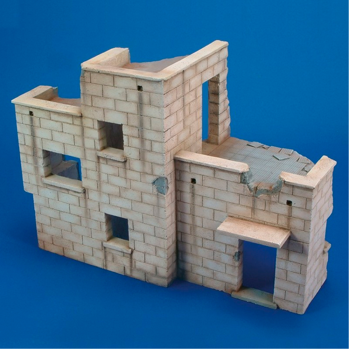 ak-interactive-israeli-house-ruin-1-35-diorama-edificio-distrutto image 1