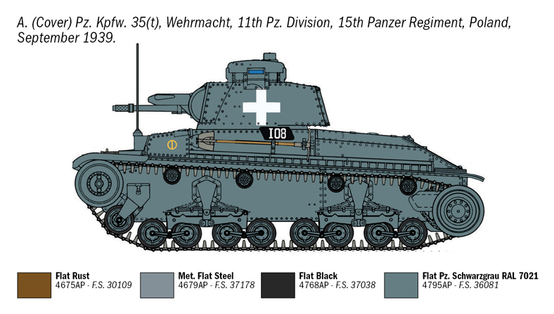ak-interactive-1-72-pz-kpfw-35-t-modello-carro-armato image 5