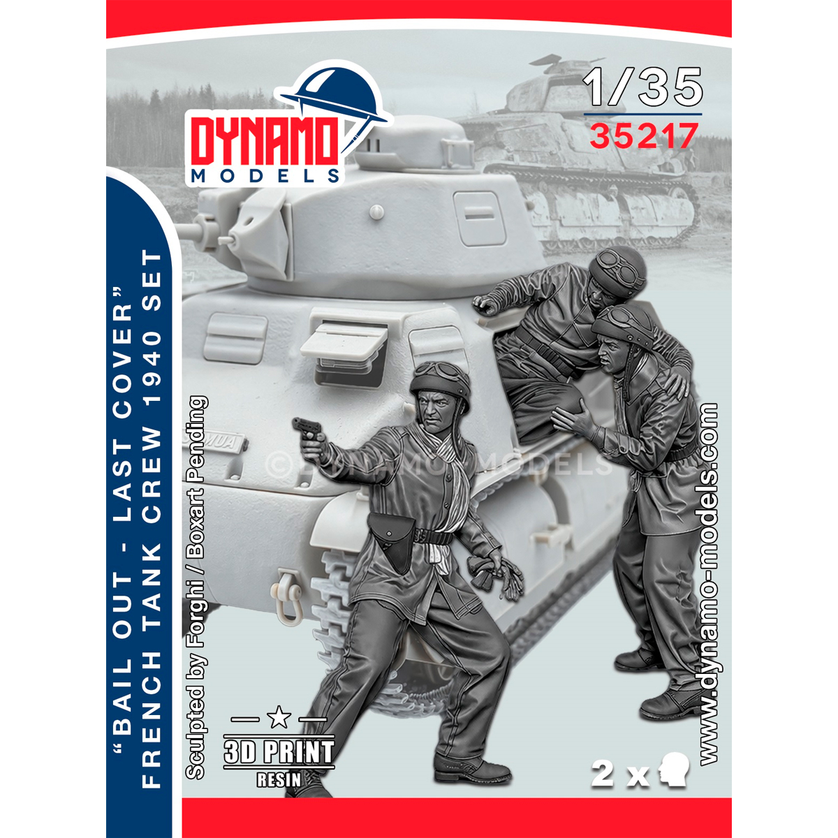 ak-interactive-1-35-bail-out-last-cover-french-tank-crew-1940-set-figure image 1