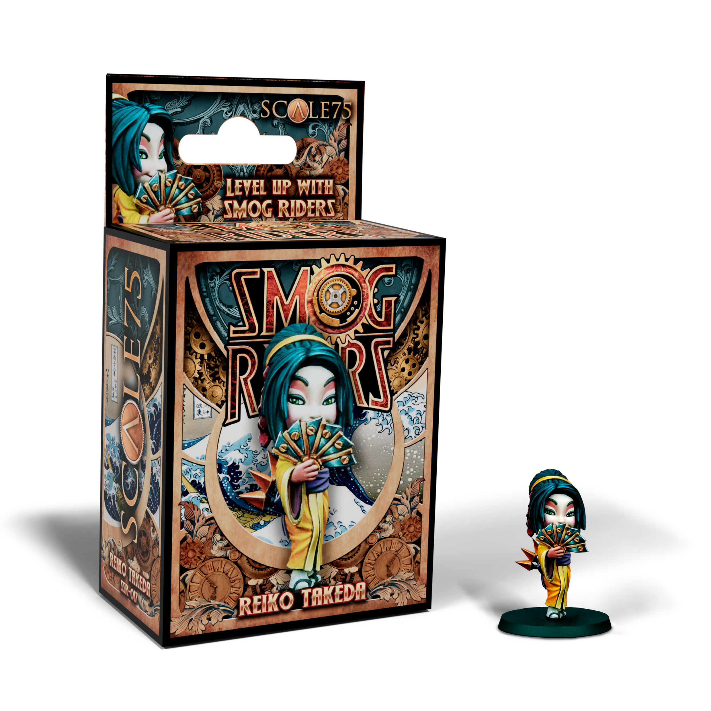scale75-reiko-takeda-miniatura-chibi-35mm-the-smog-riders image 1
