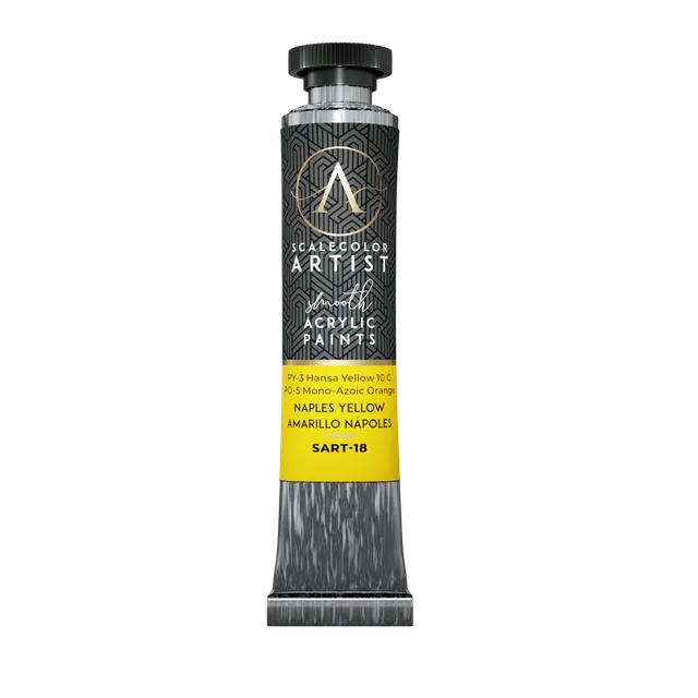 scale75-scalecolor-artist-yellow-naples-pittura-acrilica-20-ml image 1