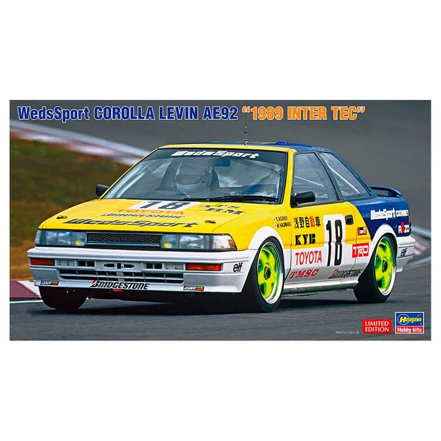 ak-interactive-1-24-wedssport-corolla-levin-ae92-limited-edition-kit-di-modellis image 1