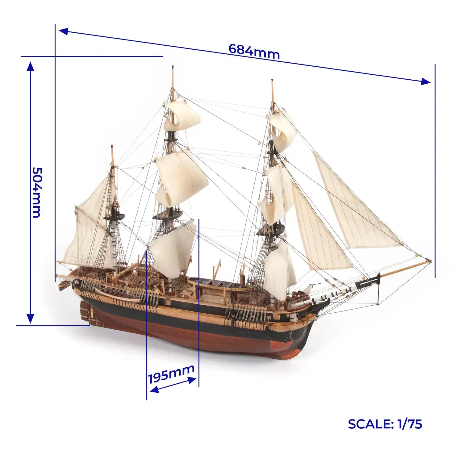 occre-hms-erebus-kit-modellismo-navale-in-legno image 2