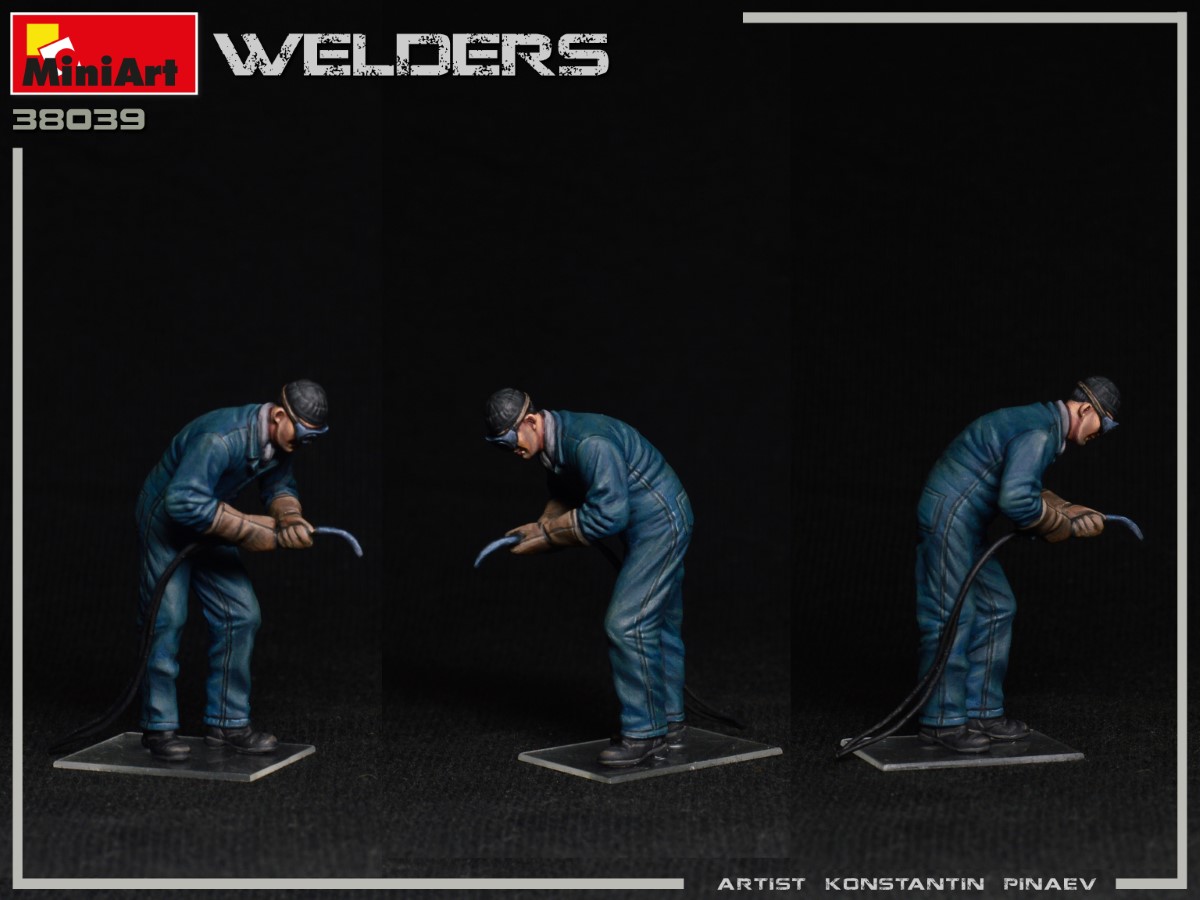ak-interactive-1-35-welders-set-di-figure-modellismo-saldatori-in-scala-1-35 image 8