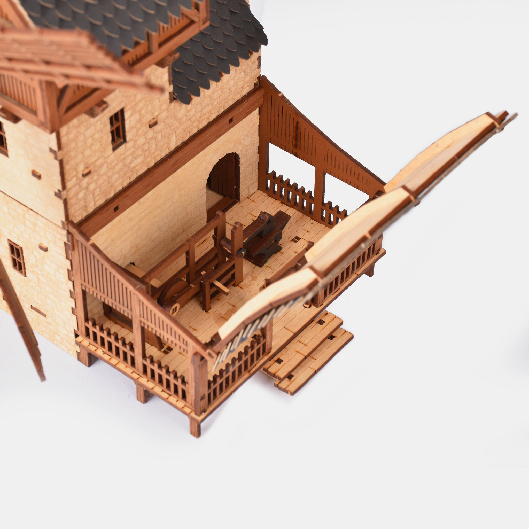 ak-interactive-the-windmill-28mm-scale-mulino-per-modellismo-e-wargame image 8