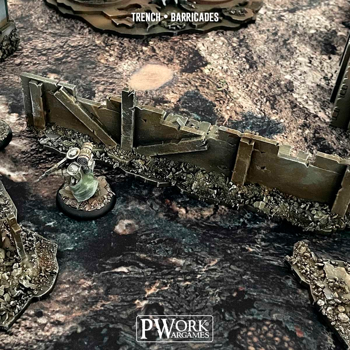ak-interactive-mdf-scenery-trench-barricades-barricate-da-trincea-in-mdf image 2