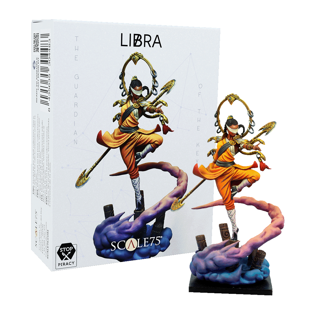 scale75-libra-zodiac-mystic-signs-miniatura-fantasy-in-resina-da-montare-e-dipin image 1