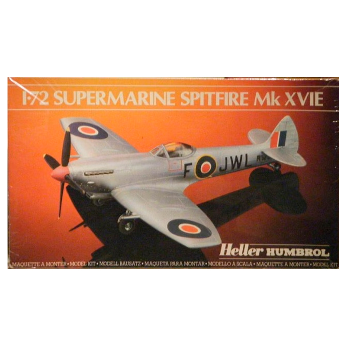 ak-interactive-supermarine-spitfire-mk-xvie-1-72-kit-aereo-modellismo image 1
