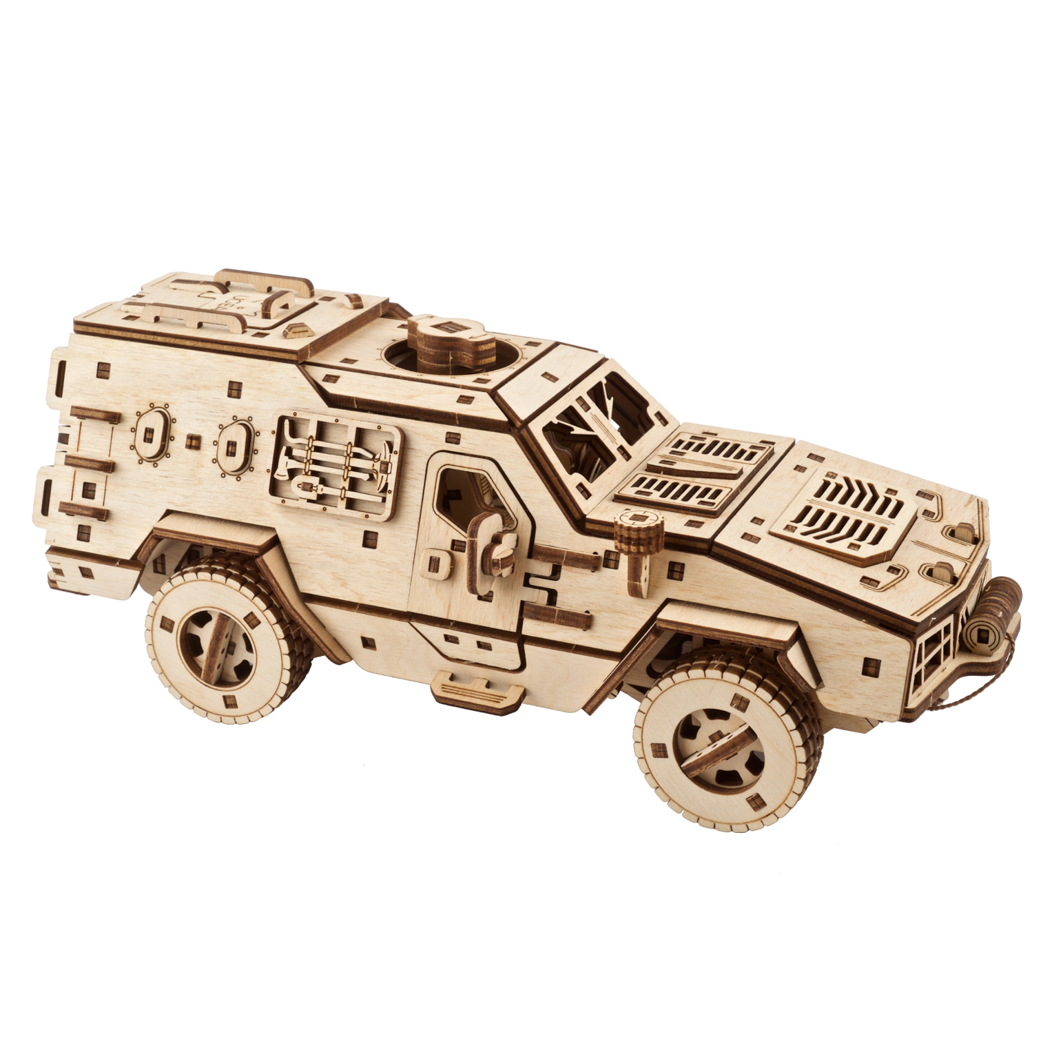 ugears-dozor-b-combat-vehicle-blindato-militare-in-legno-da-costruire image 3