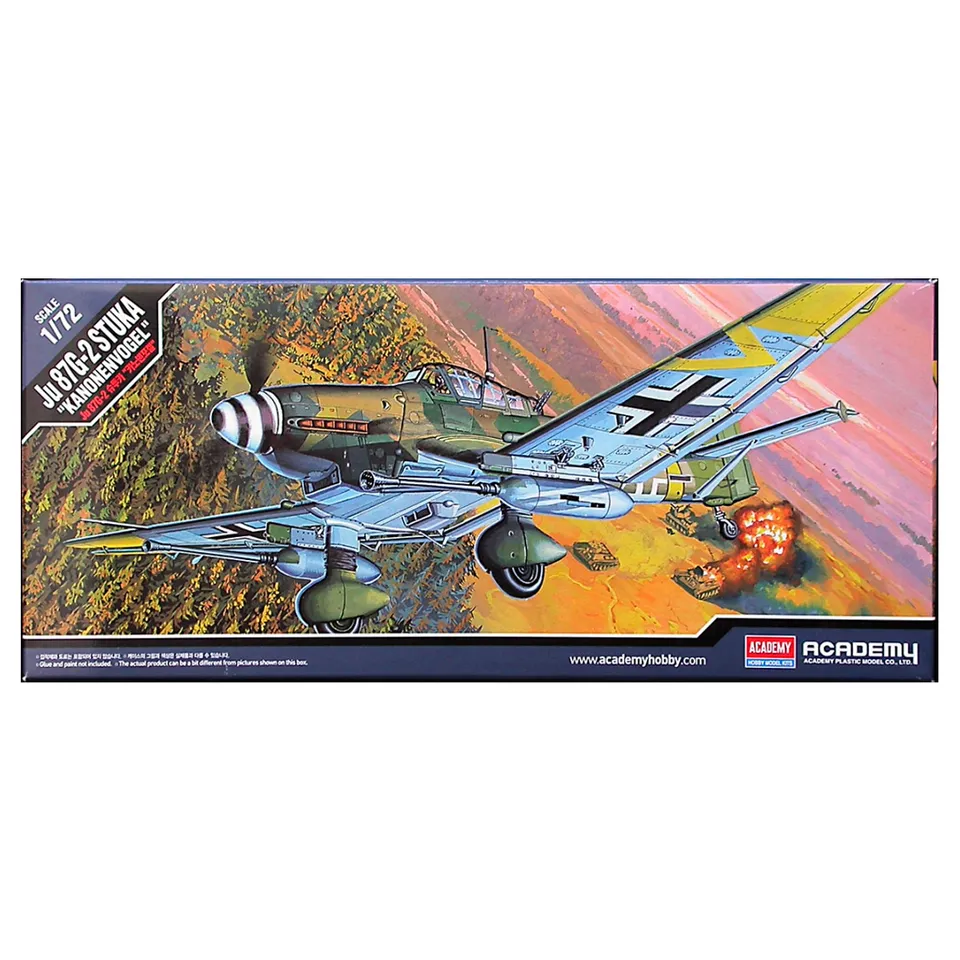 ak-interactive-1-72-junkers-ju-87-g-2-stuka-kanonen-vogel-modello-da-costruire image 1