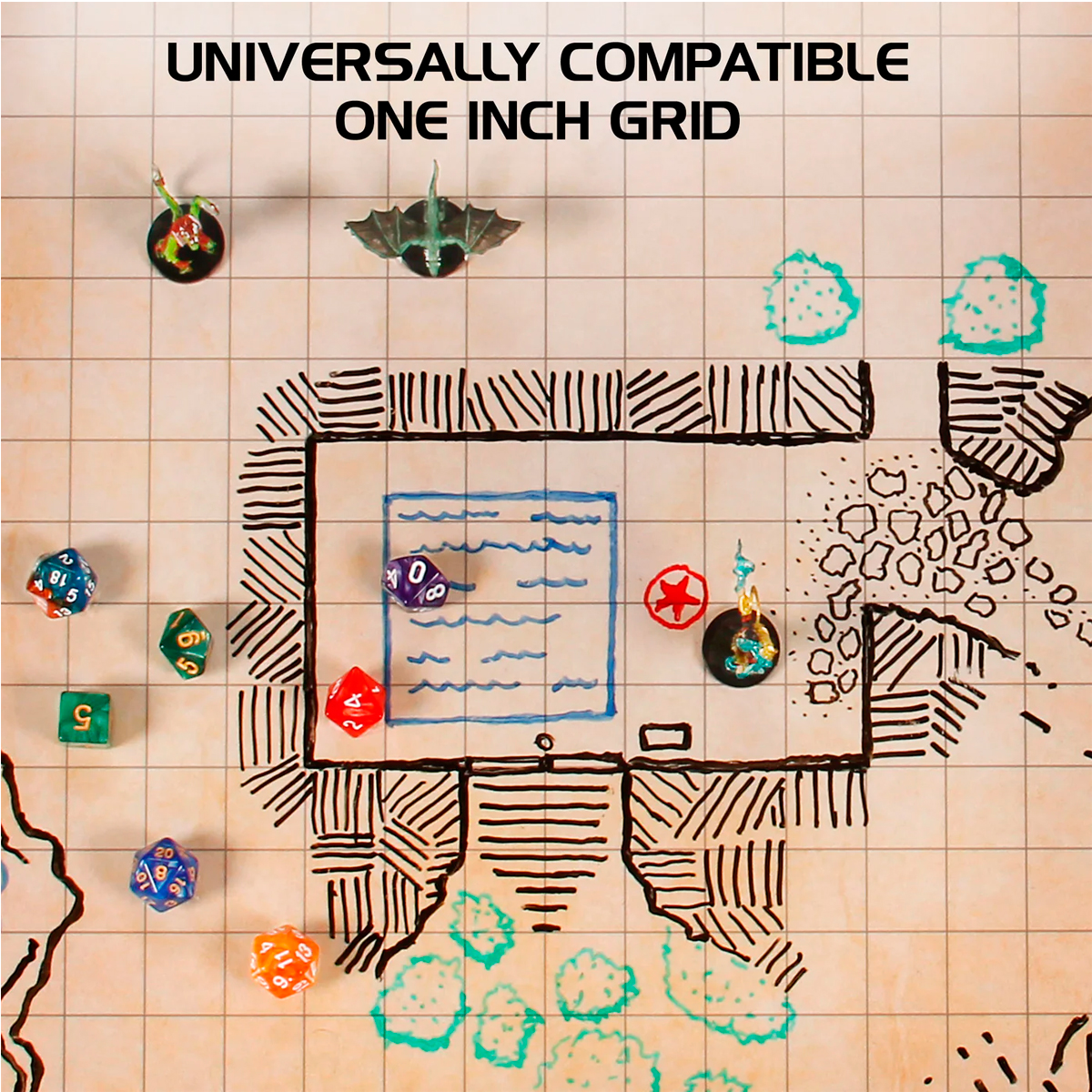 ak-interactive-enhance-rpg-grid-mat-mappa-dry-erase-per-giochi-di-ruolo-24-36-po image 7