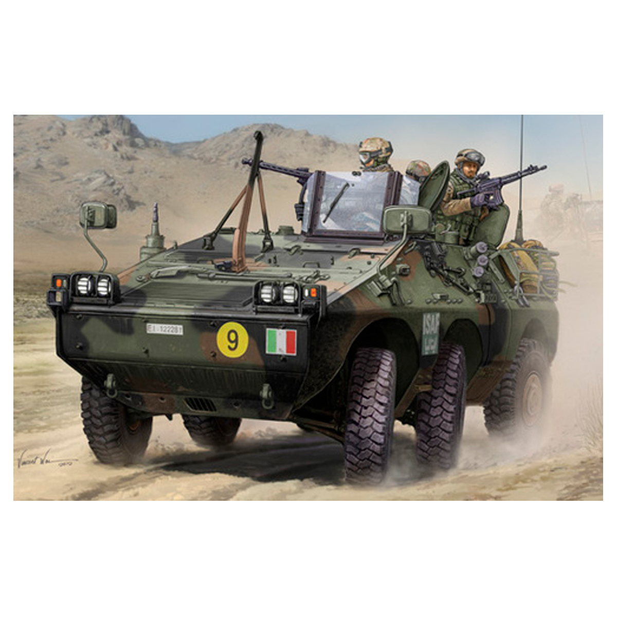 ak-interactive-italian-puma-6-6-wheeled-afv-1-35 image 1