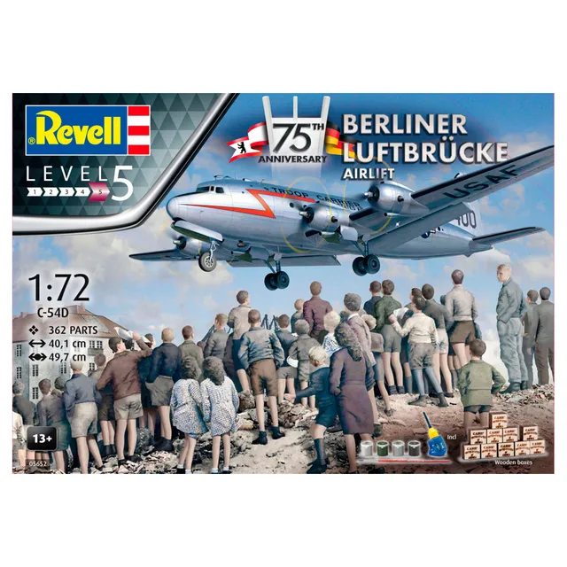 ak-interactive-gift-set-75-anniversario-berliner-luftbr-cke-airlift-1-72 image 1