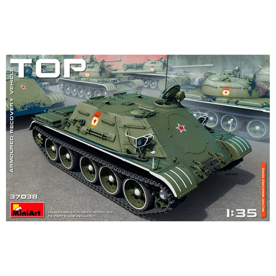 ak-interactive-top-armoured-recovery-vehicle-1-35-kit-di-modellismo-militare image 1