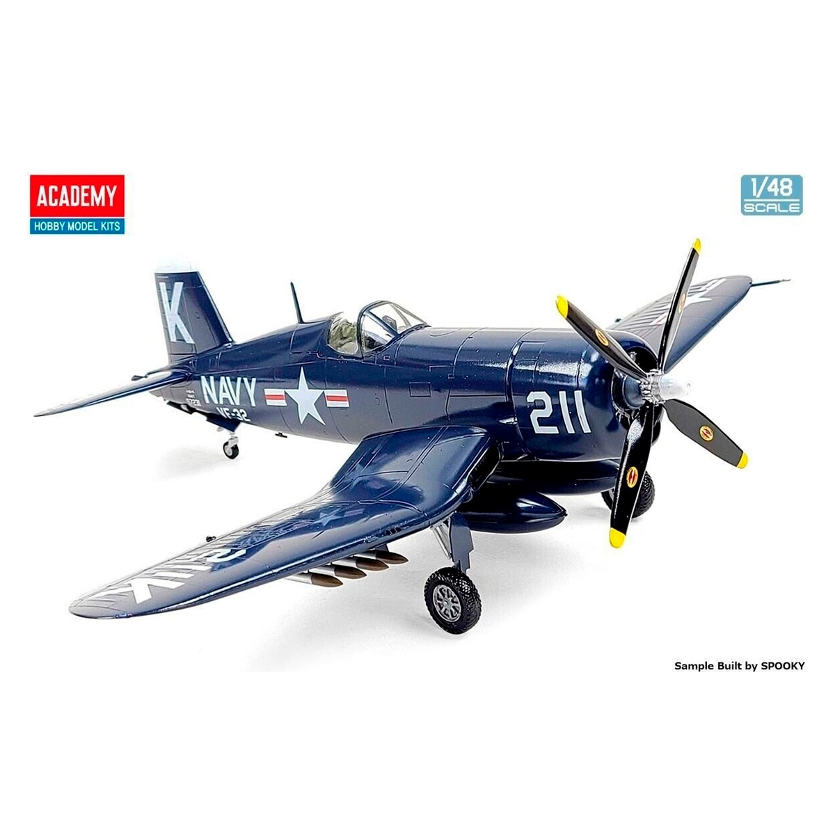 ak-interactive-1-48-usn-f4u-4-corsair-battle-of-jangjin-reservoir-kit-aereo image 3