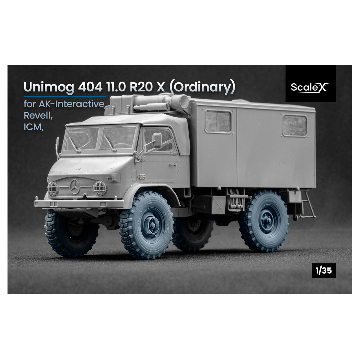 ak-interactive-unimog-404-11-0r20-x-v2-ordinary-wheel-set-1-35-set-di-ruote-per- image 1