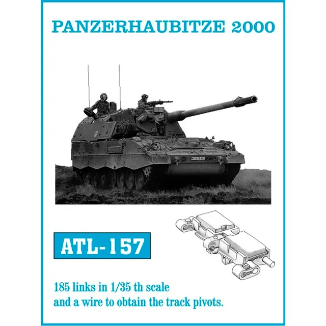 ak-interactive-1-35-metal-tracks-panzerhaubitze-2000-cingoli-in-metallo image 1
