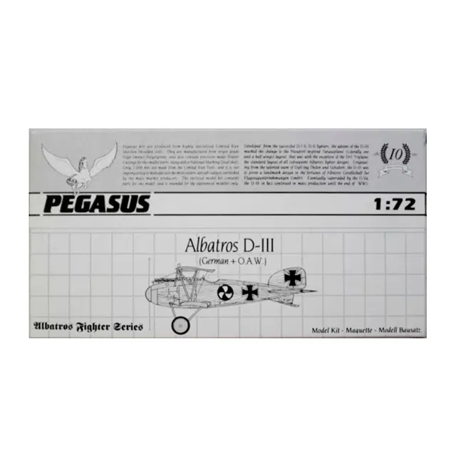 ak-interactive-1-72-albatros-d-iii-kit-aereo-da-caccia-prima-guerra-mondiale image 1