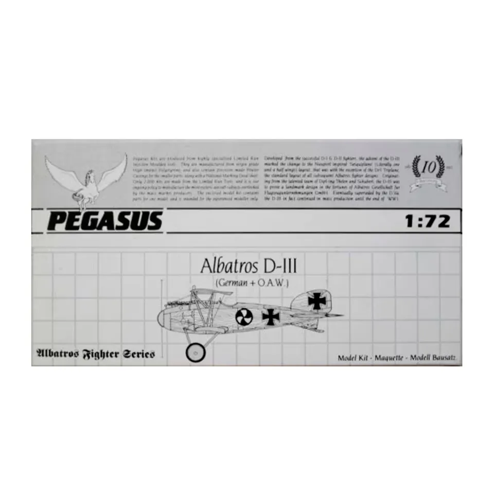 ak-interactive-1-72-albatros-d-iii-kit-aereo-da-caccia-prima-guerra-mondiale image 1