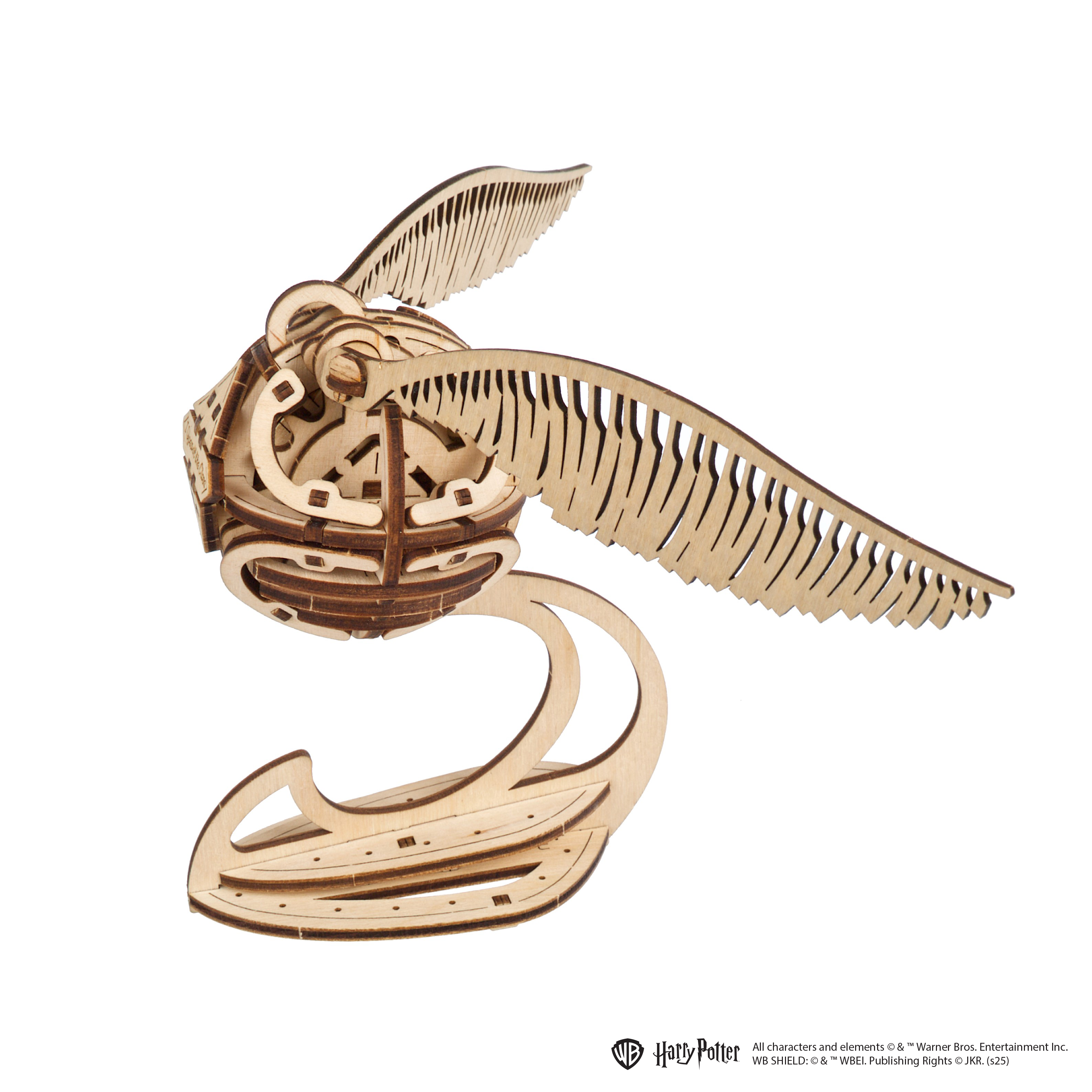 ugears-golden-snitch-harry-potter-boccino-d-oro-modellino-in-legno-3d image 4