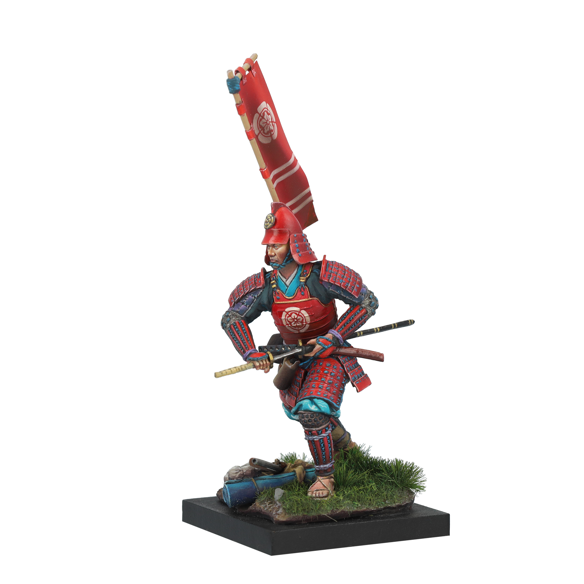 scale75-nobunaga-warrior-figura-metallo-bianco-75mm-warfront image 8