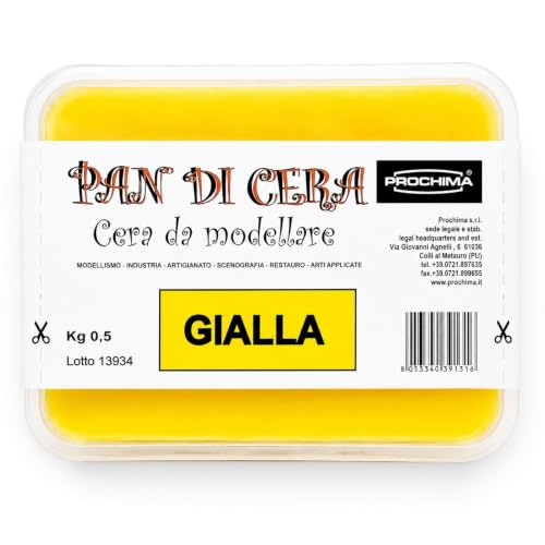 prochima-pan-di-cera-gialla-500-g-pasta-dura-da-modellare-e-fusione image 8